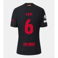 Maglie da calcio Barcelona Paez Gavi #6 Seconda Maglia 2024-25 Manica Corta